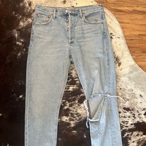 Agolde Straight Leg Jeans